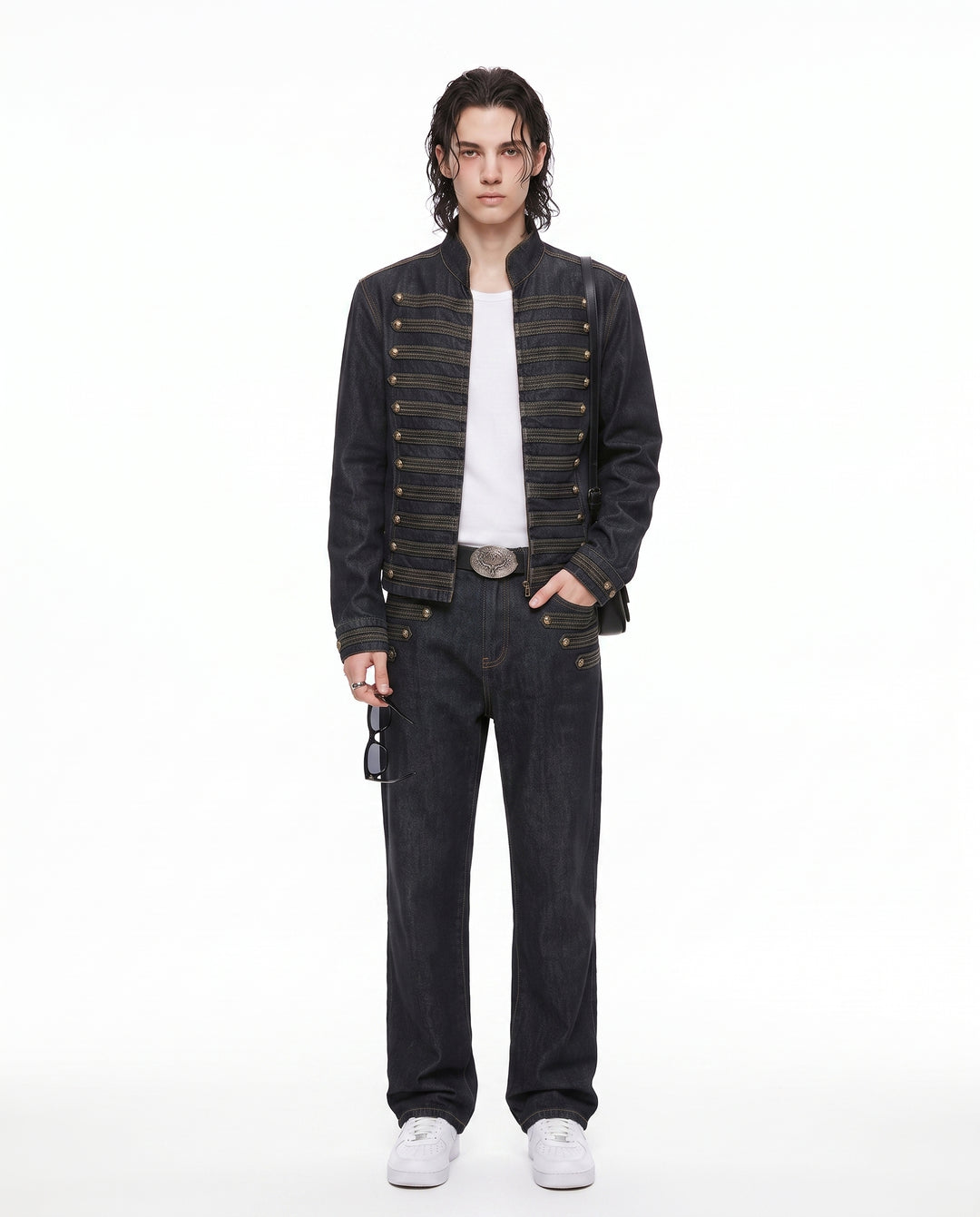 Military Denim Jacket na3101