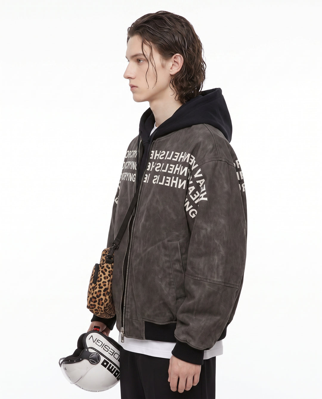 Graphic Bomber Jacket na3003
