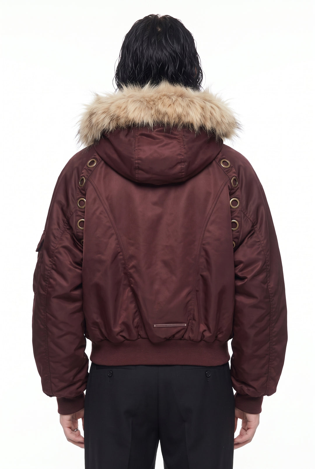 Fur Bomber Jacket na2835