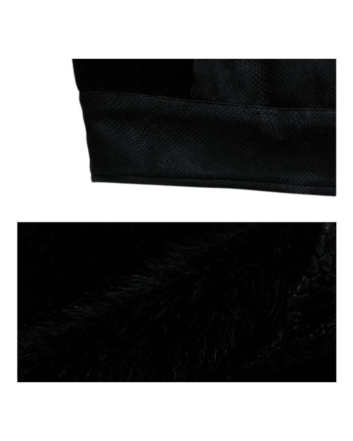 [ArguE CulturE] Noir Crest Cyber ​​Jacket na2255