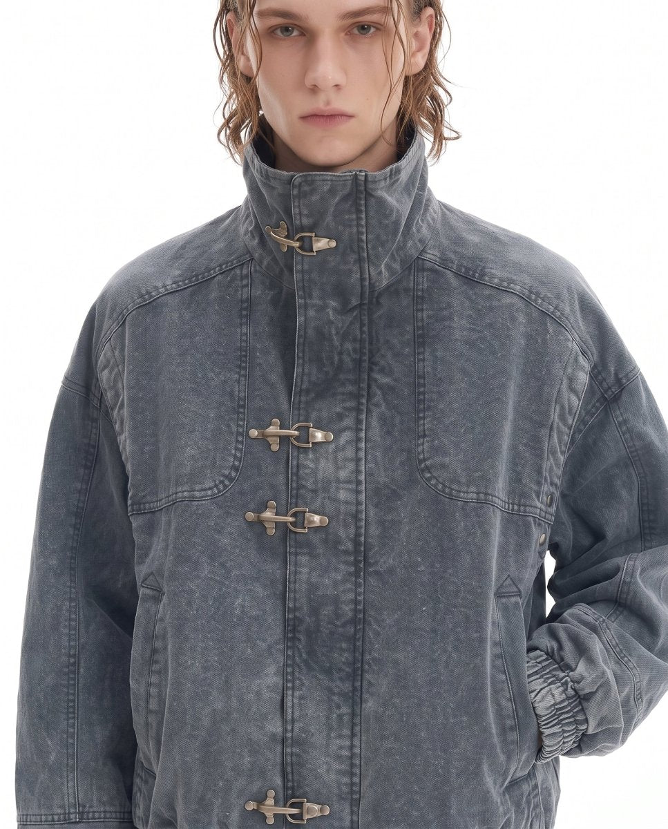 Buckle Denim Jacket na3039