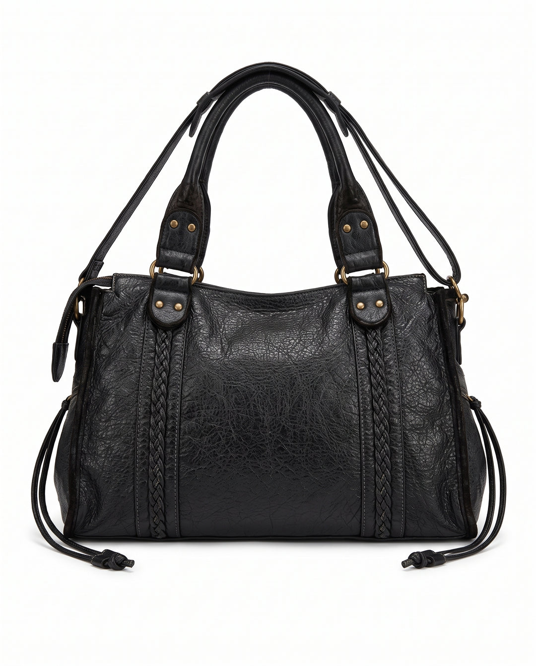 Leather Shoulder Bag na3193
