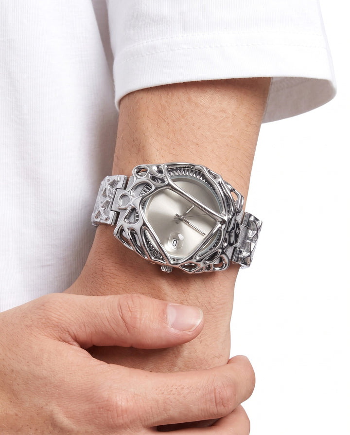 Futuristic Metal Watch na2912