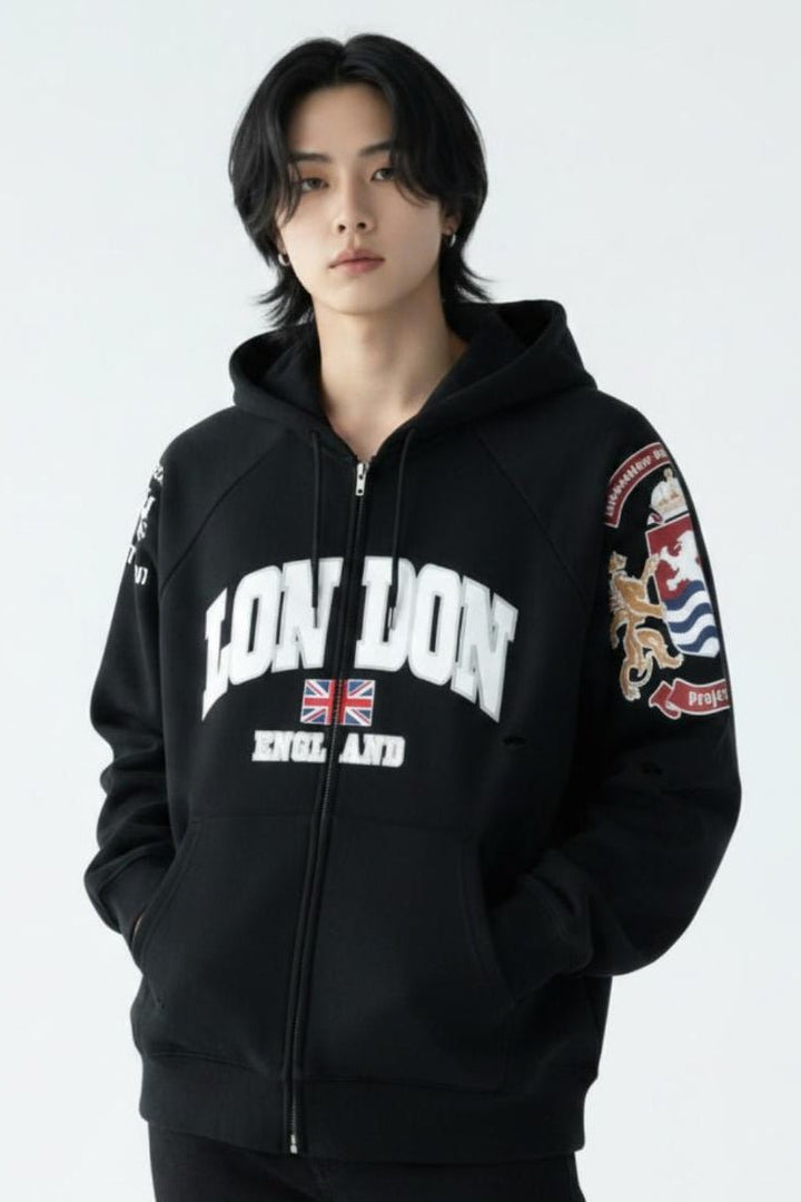 Logo Zip-up Hoodie  na2538