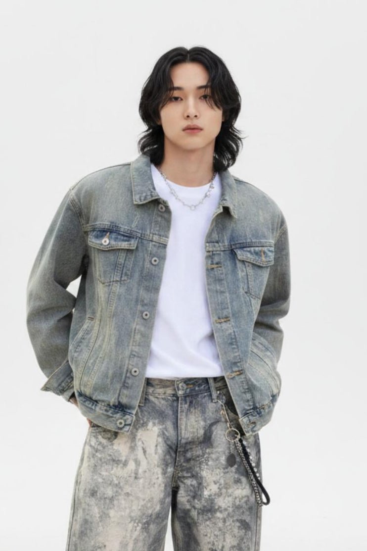 Washed Denim Jacket 2524