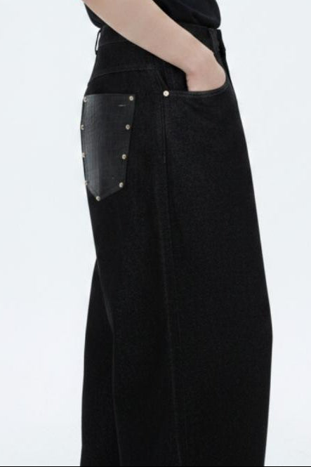Crocodile Pocket Jeans  na2610