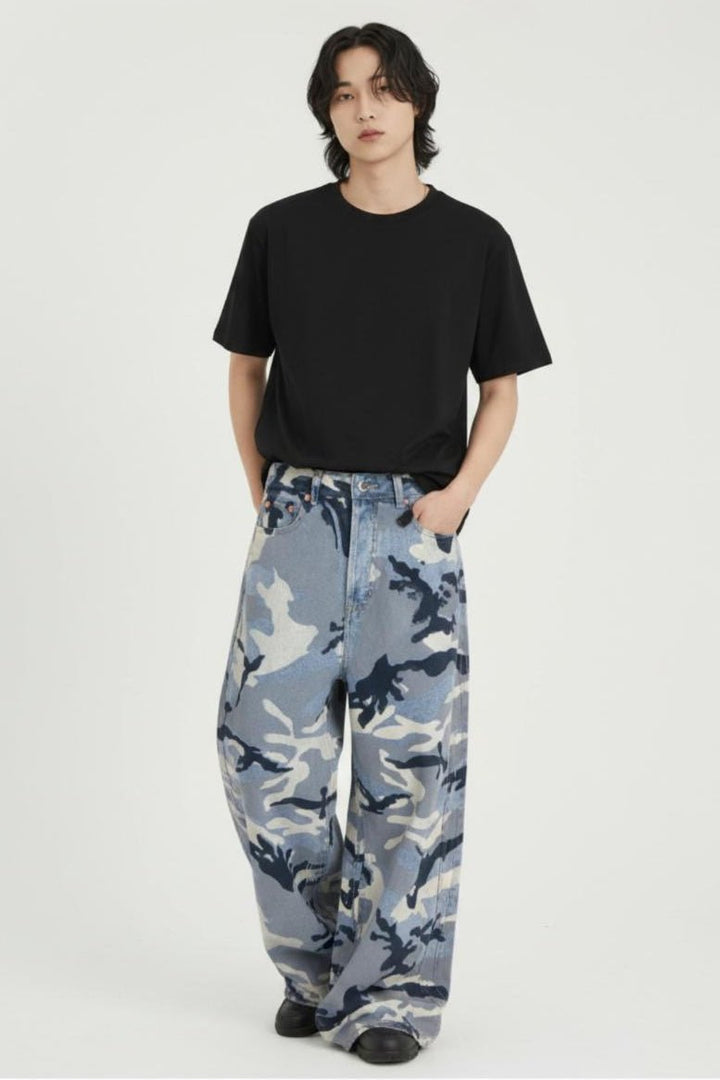 Camo Baggy Pants  na2536