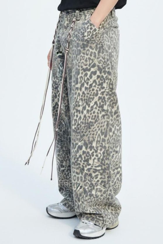 Leopard Print Pants  na2578