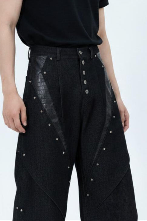 Crocodile Pocket Jeans  na2610
