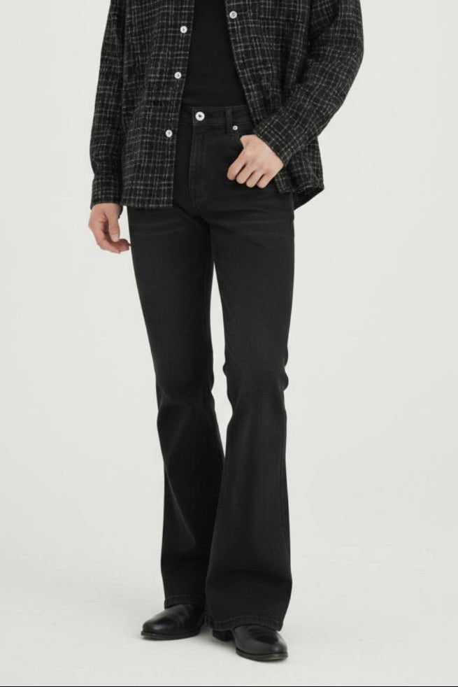 Black Flared Jeans 2516