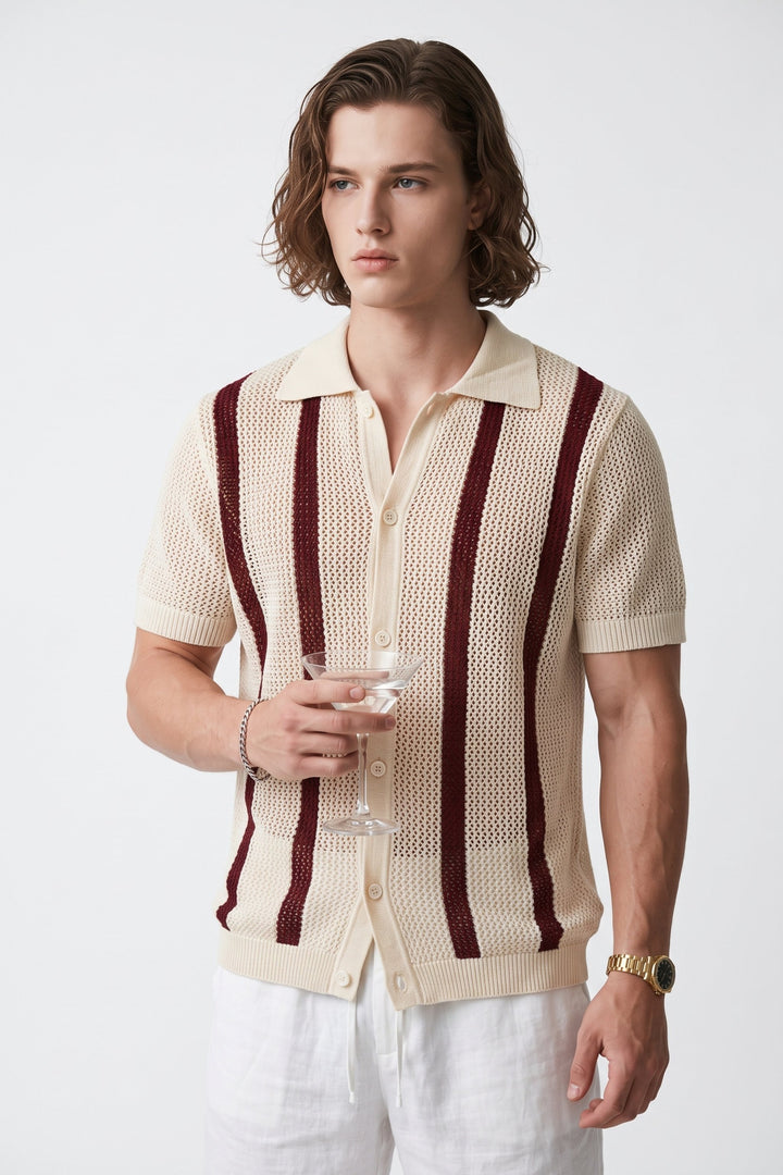 Knit Polo Shirt  na2681