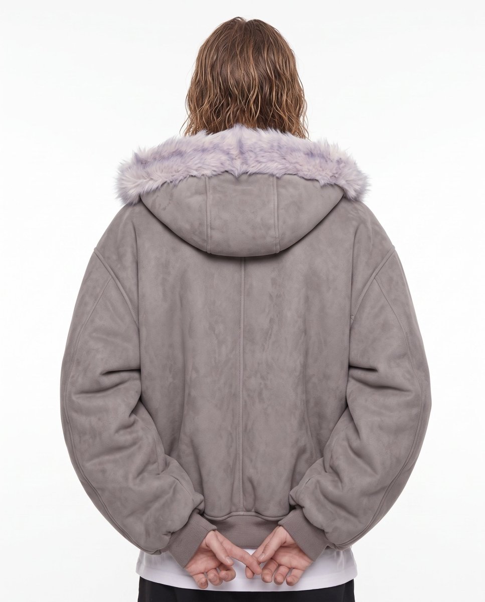 Fur Bomber Jacket na3072