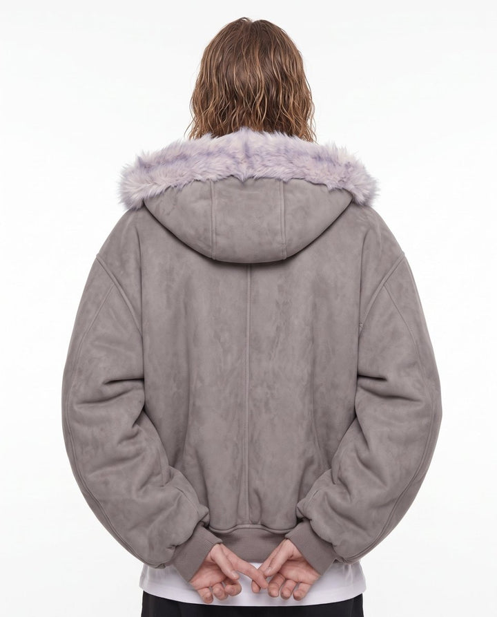 Fur Bomber Jacket na3072