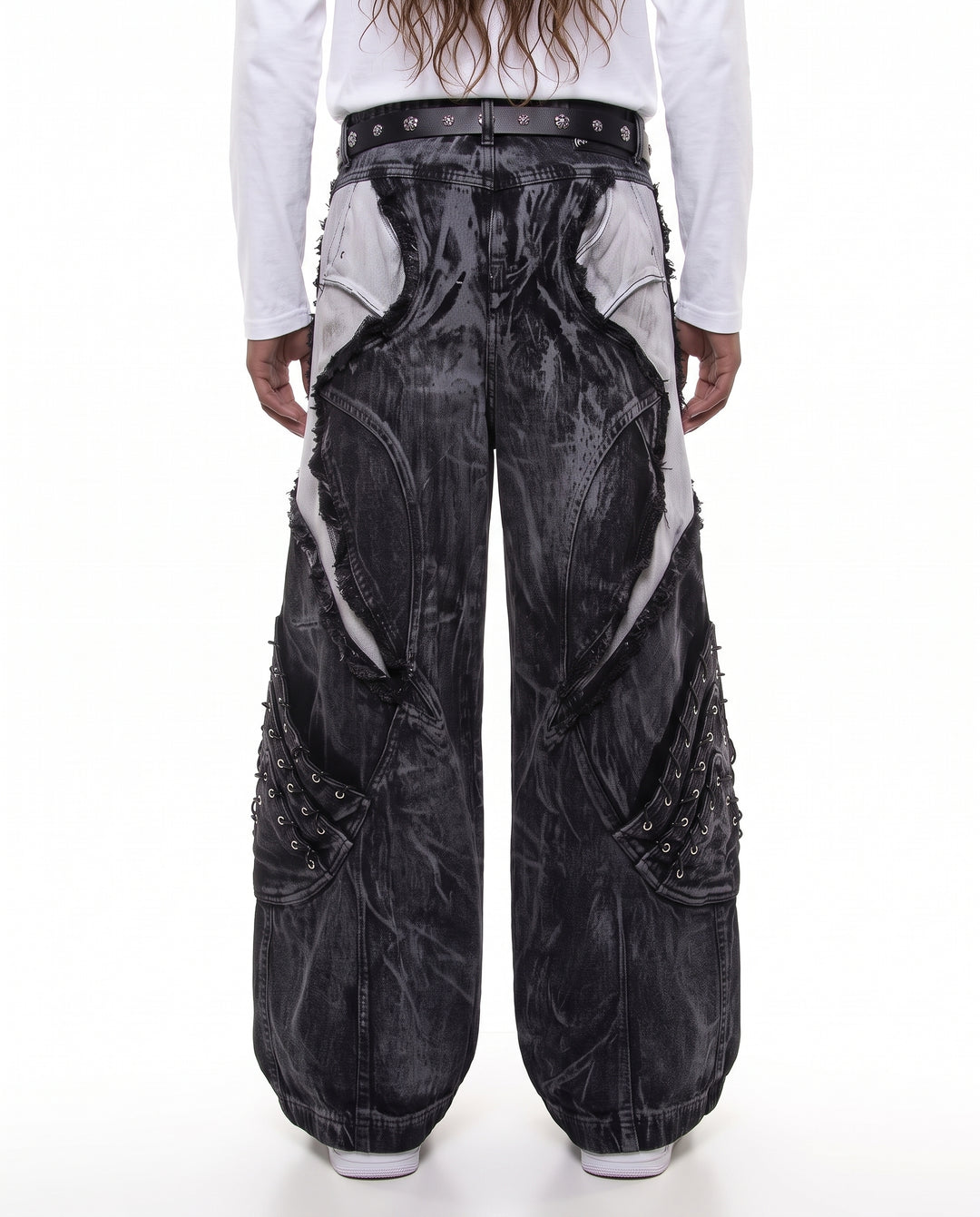 Wide Denim Pants na3200