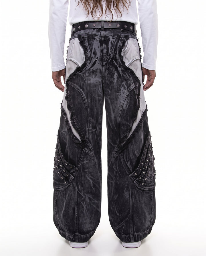 Wide Denim Pants na3200