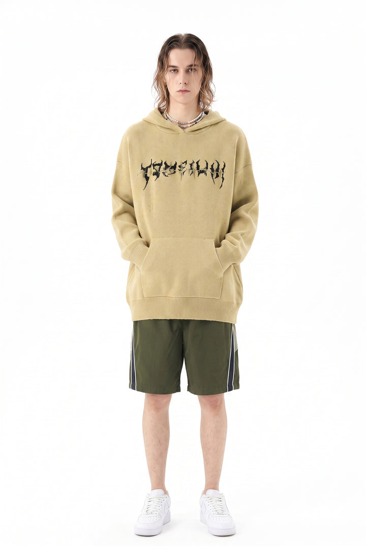 Skeleton Knit Hoodie na2777