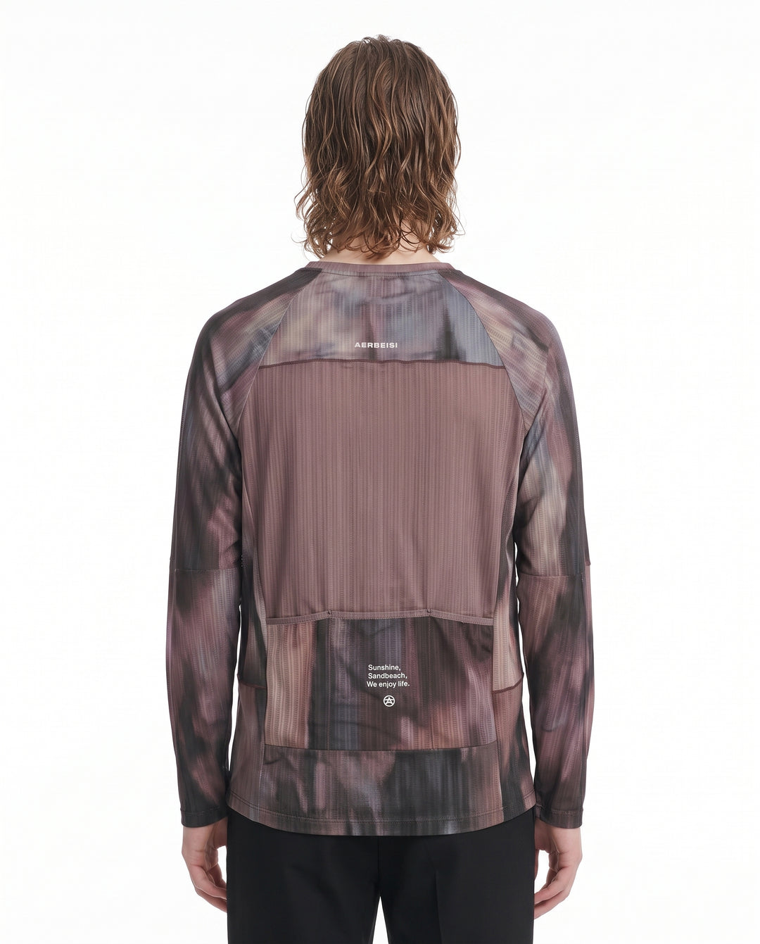 Printed Long-Sleeve Shirt NA3028