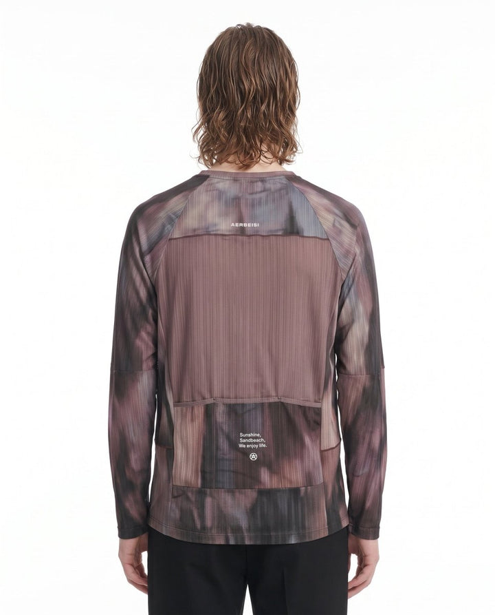 Printed Long-Sleeve Shirt NA3028