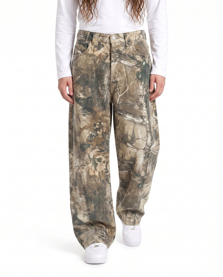 Camo Wide Pants na3008