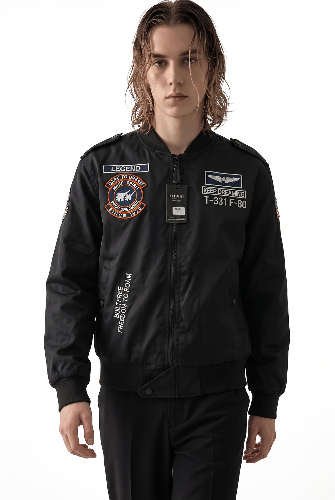 Patch Bomber Jacket na2772