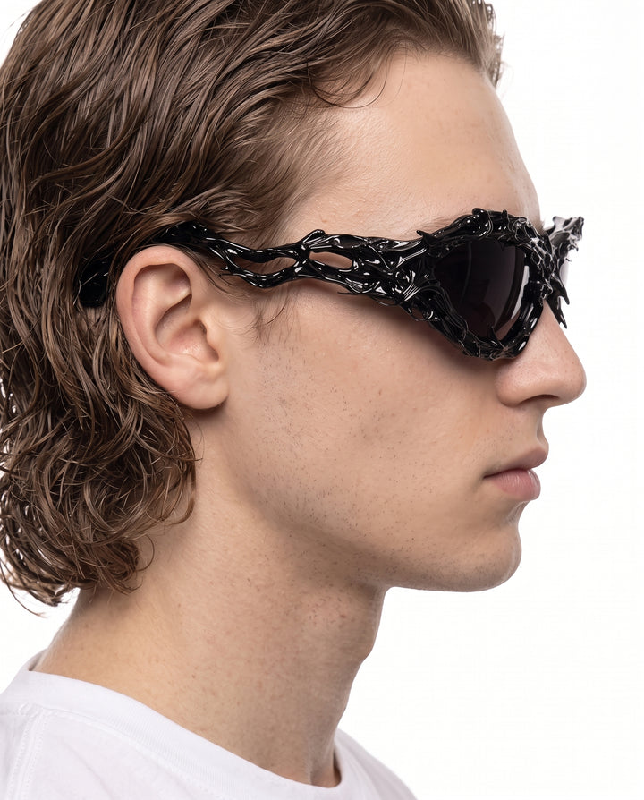 Flame Wrap Sunglasses na2893