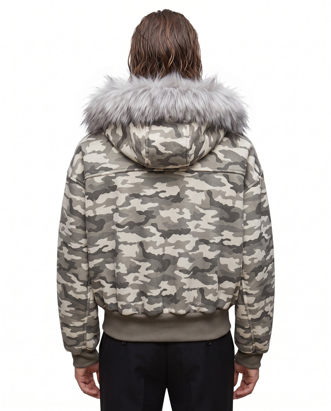 Camo Fur Jacket na3098