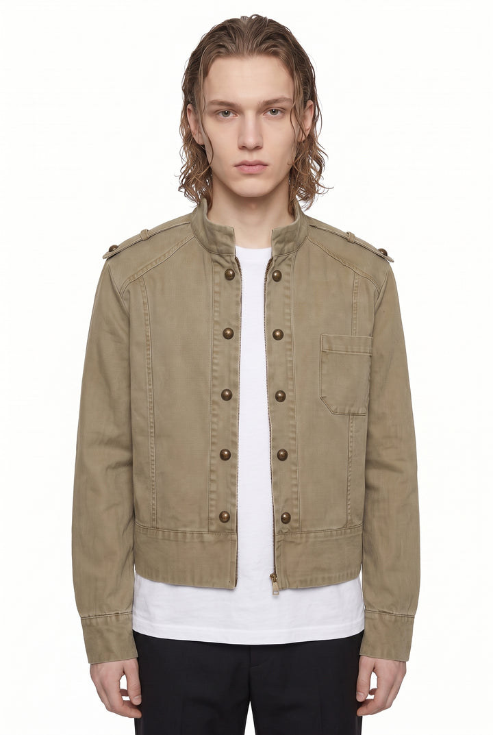 Military Zip Jacket na2848