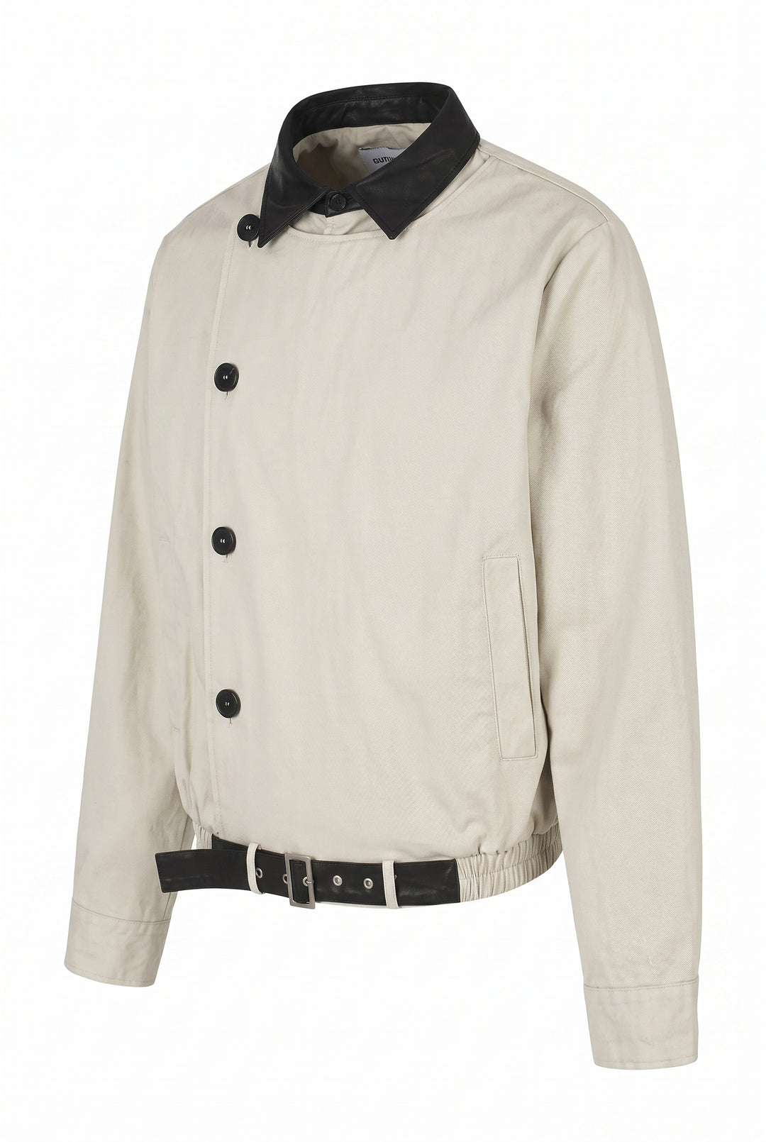 Asymmetric Belted Jacket na2834