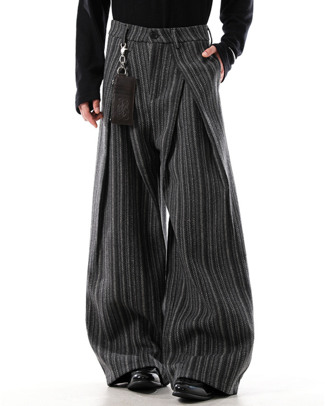 [BLANKIN] Resonance Knit Wide Pants na2277