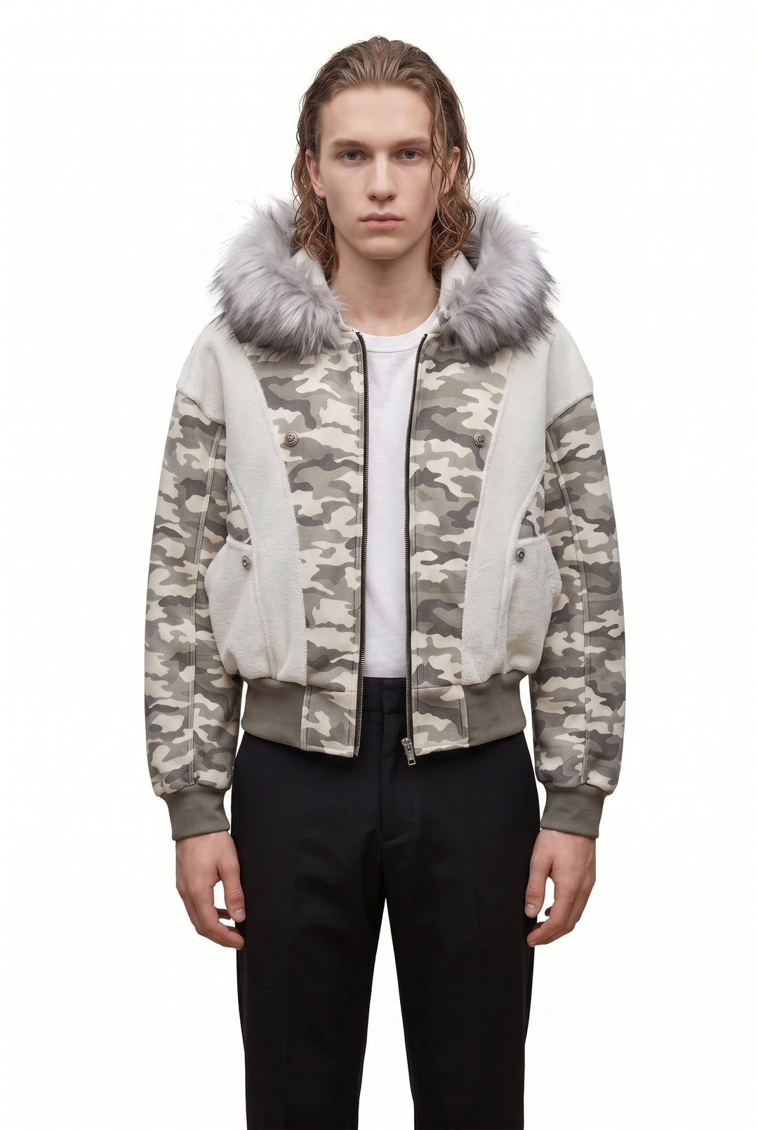 Camo Bomber Jacket na2804