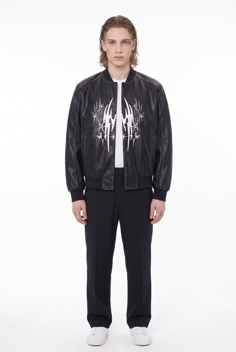 Graphic Bomber Jacket na2852