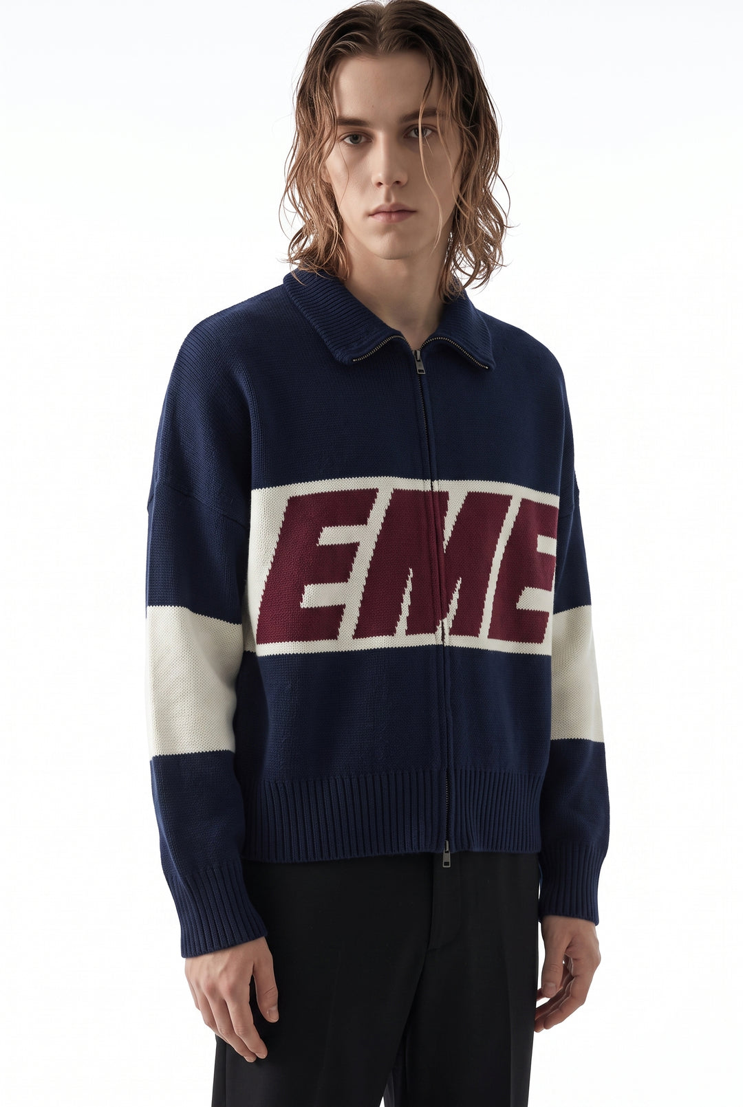 Zip Knit Jacket na2776