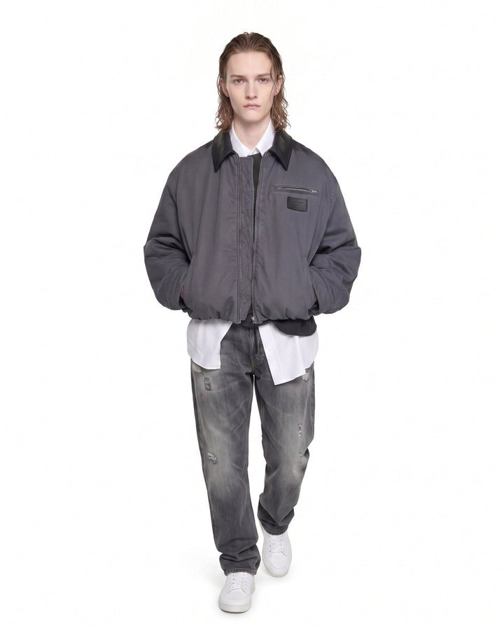 Oversized Bomber Jacket na2976