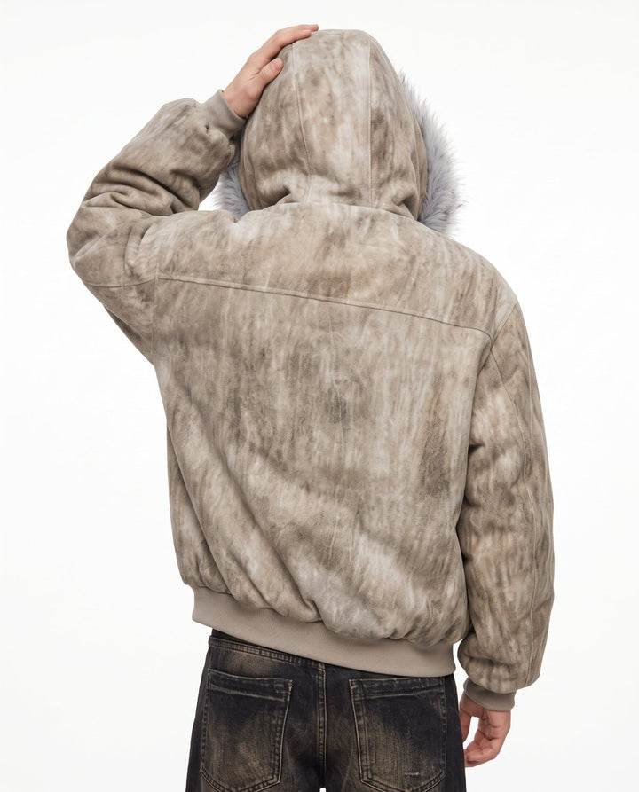 Fur Hooded Jacket na3231