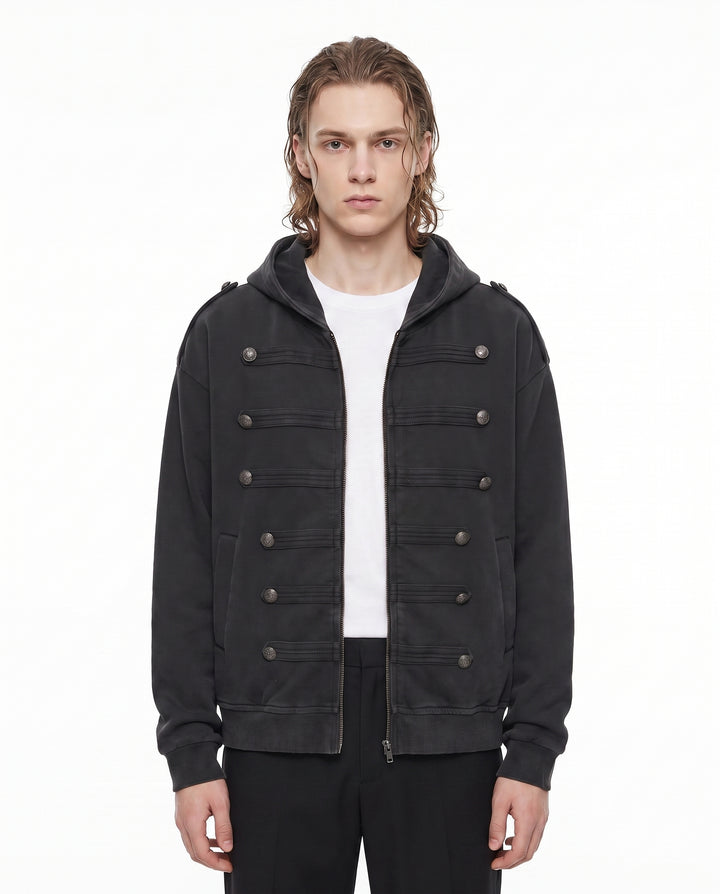 Military Zip Hoodie na3016
