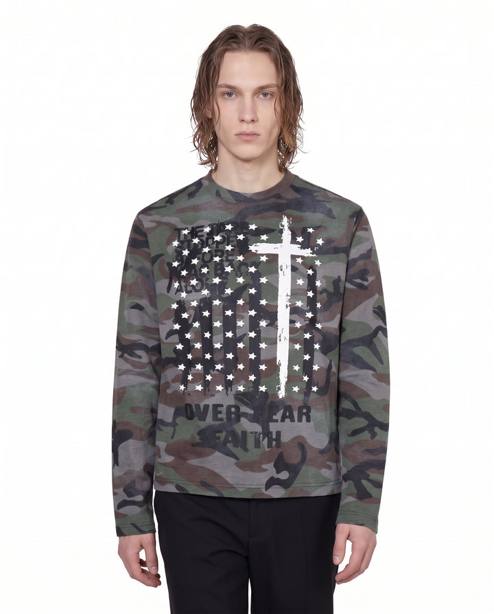 Camo Graphic Sweatshirt na3248