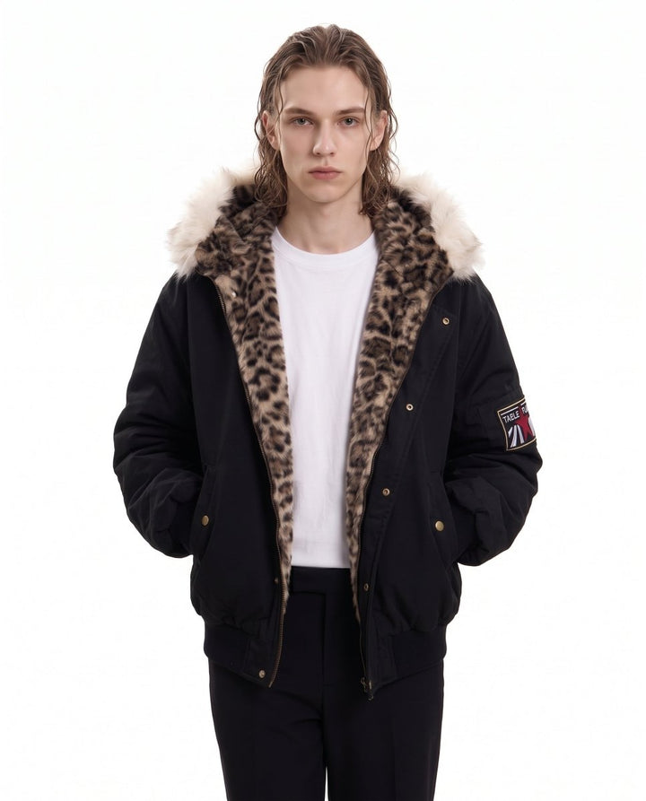 Fur Bomber Jacket na3169