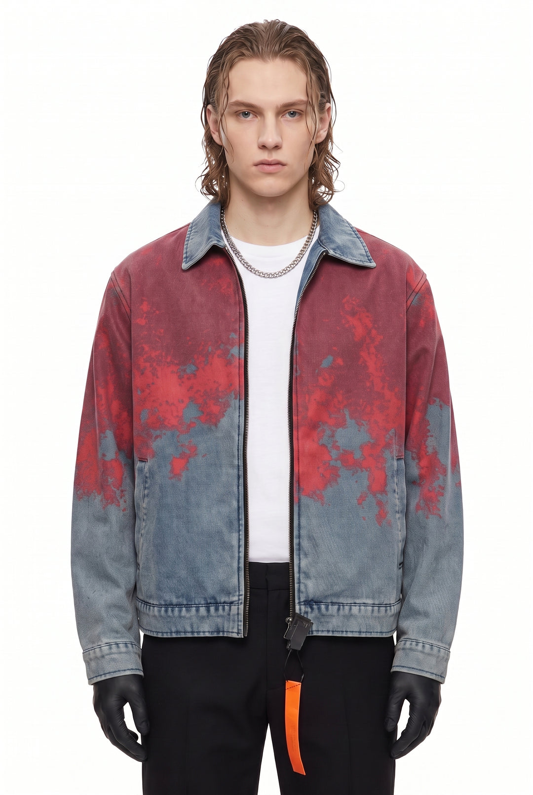 Gradient Denim Jacket na2807