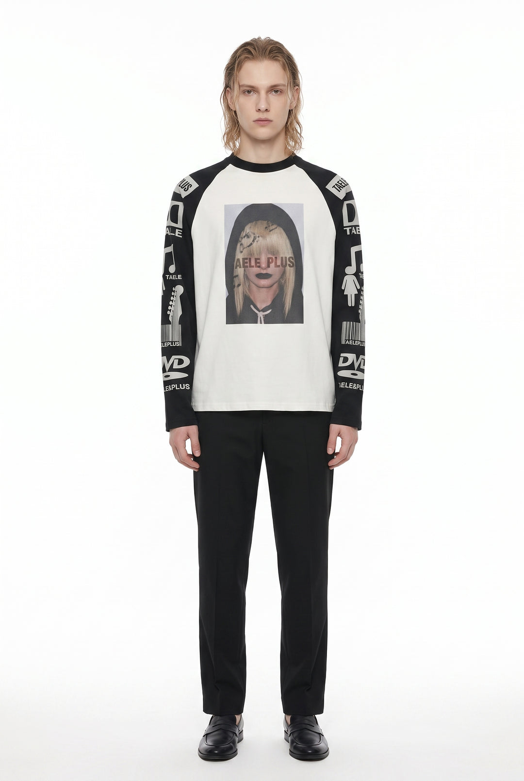 Graphic Raglan Tee na2742