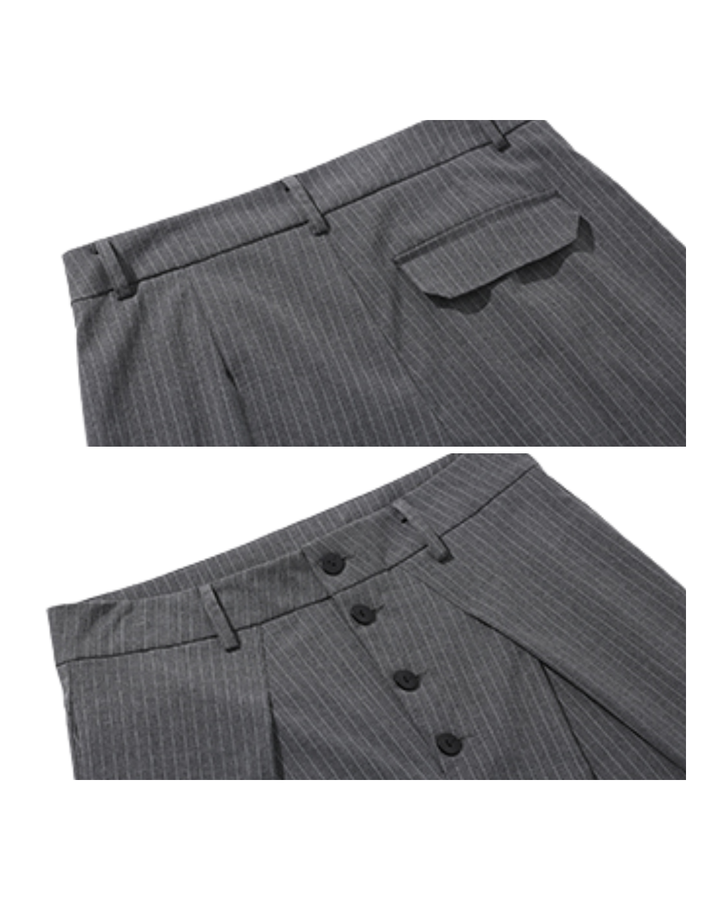 [BLANKIN]Architect Panel Wide Slacks na2276