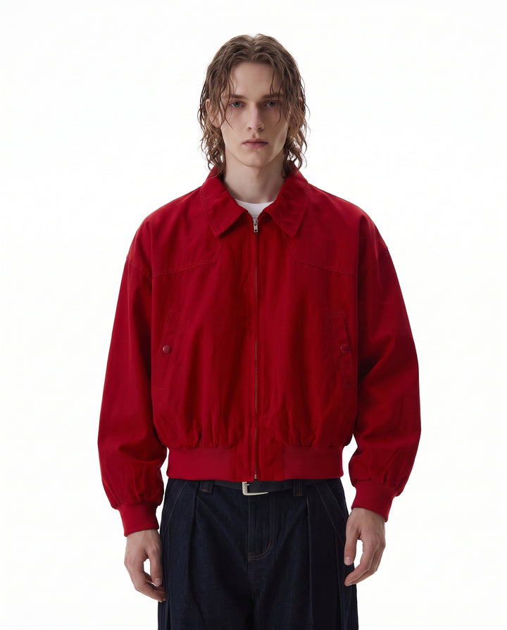 Red Zip Jacket na3011