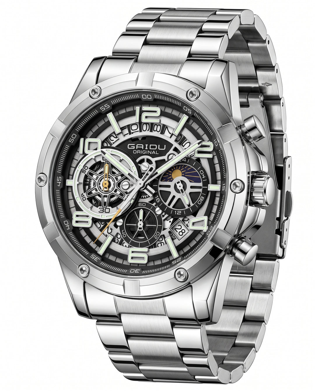Steel Chronograph Watch na2913