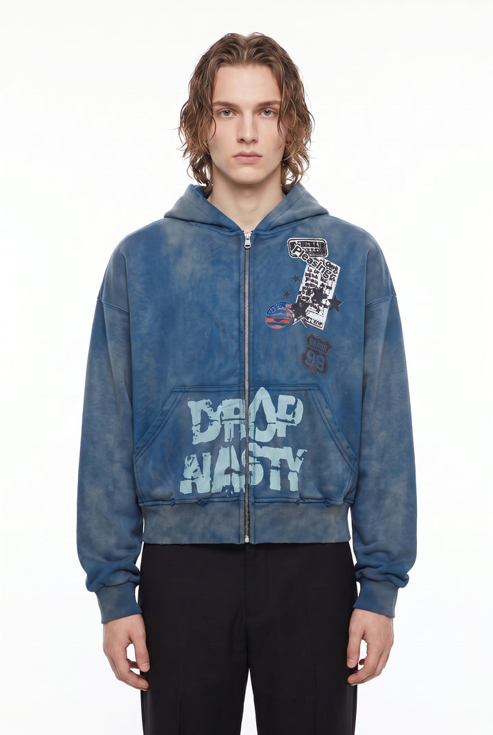Graphic Washed Hoodie na2812