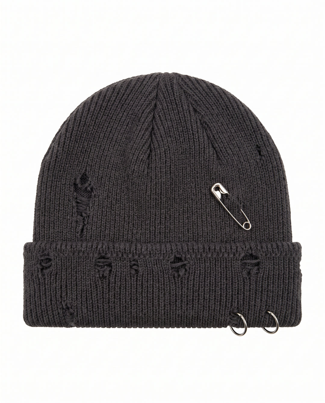 Distressed Knit Beanie na3153