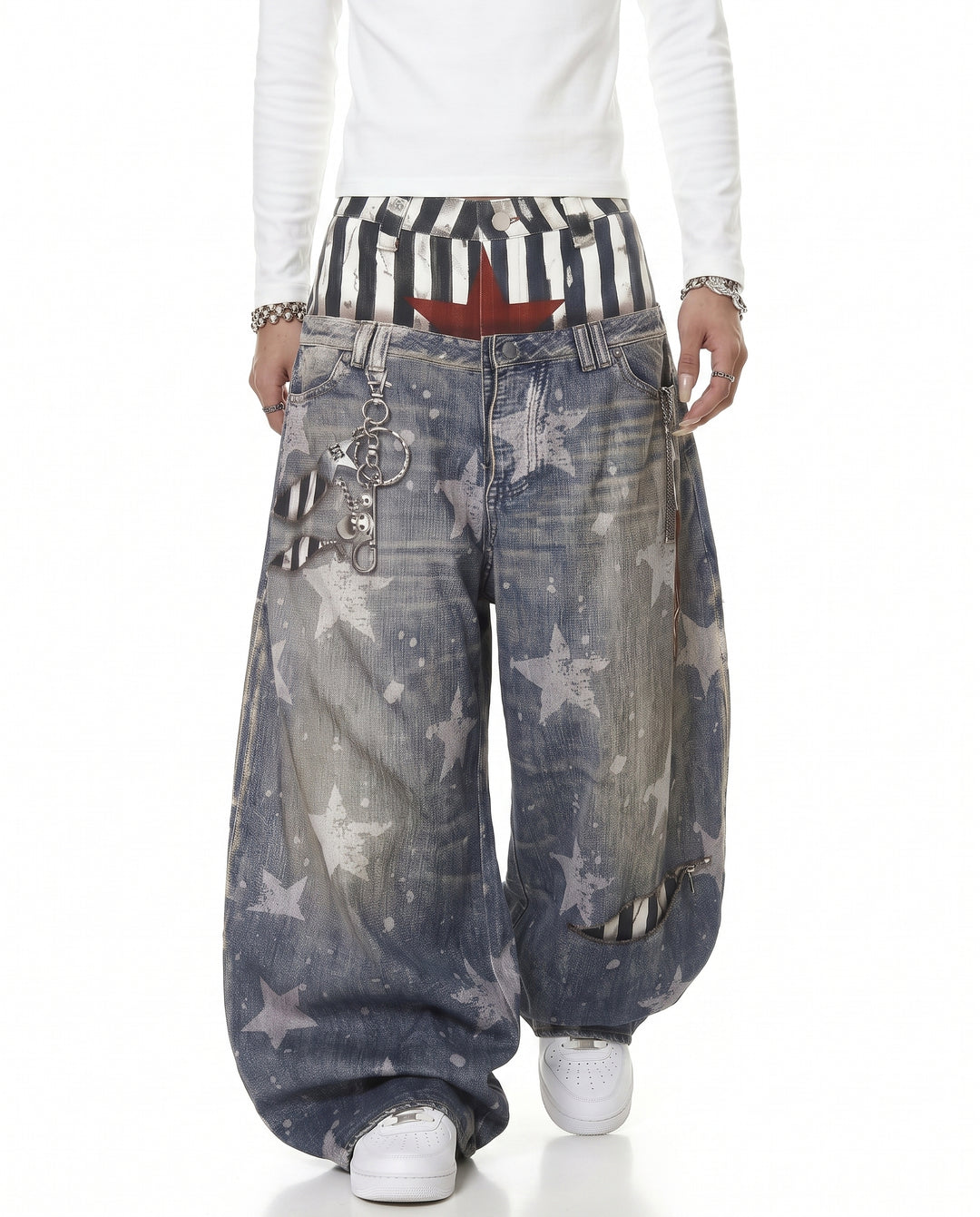 Star Baggy Jeans na3078