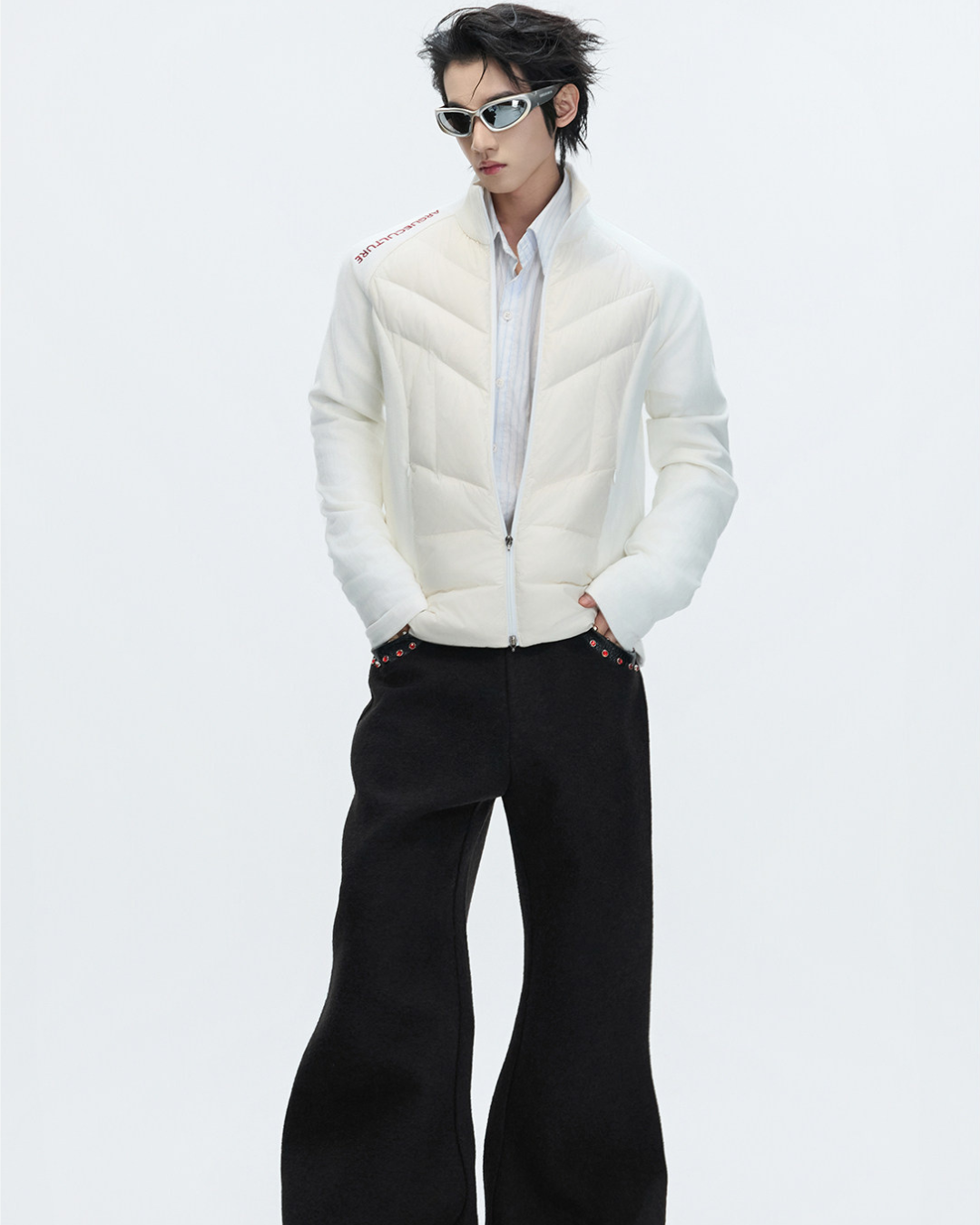 【ArguE CulturE】VECTOR PADDED JACKET na2290