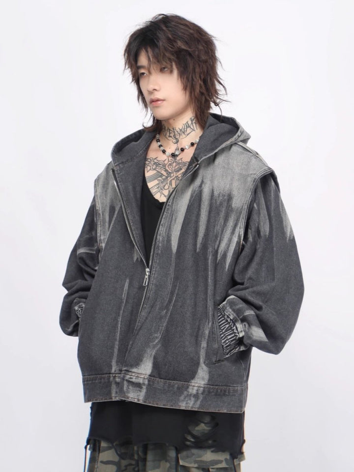 【Mz】Heavyweight zipper hooded na1377