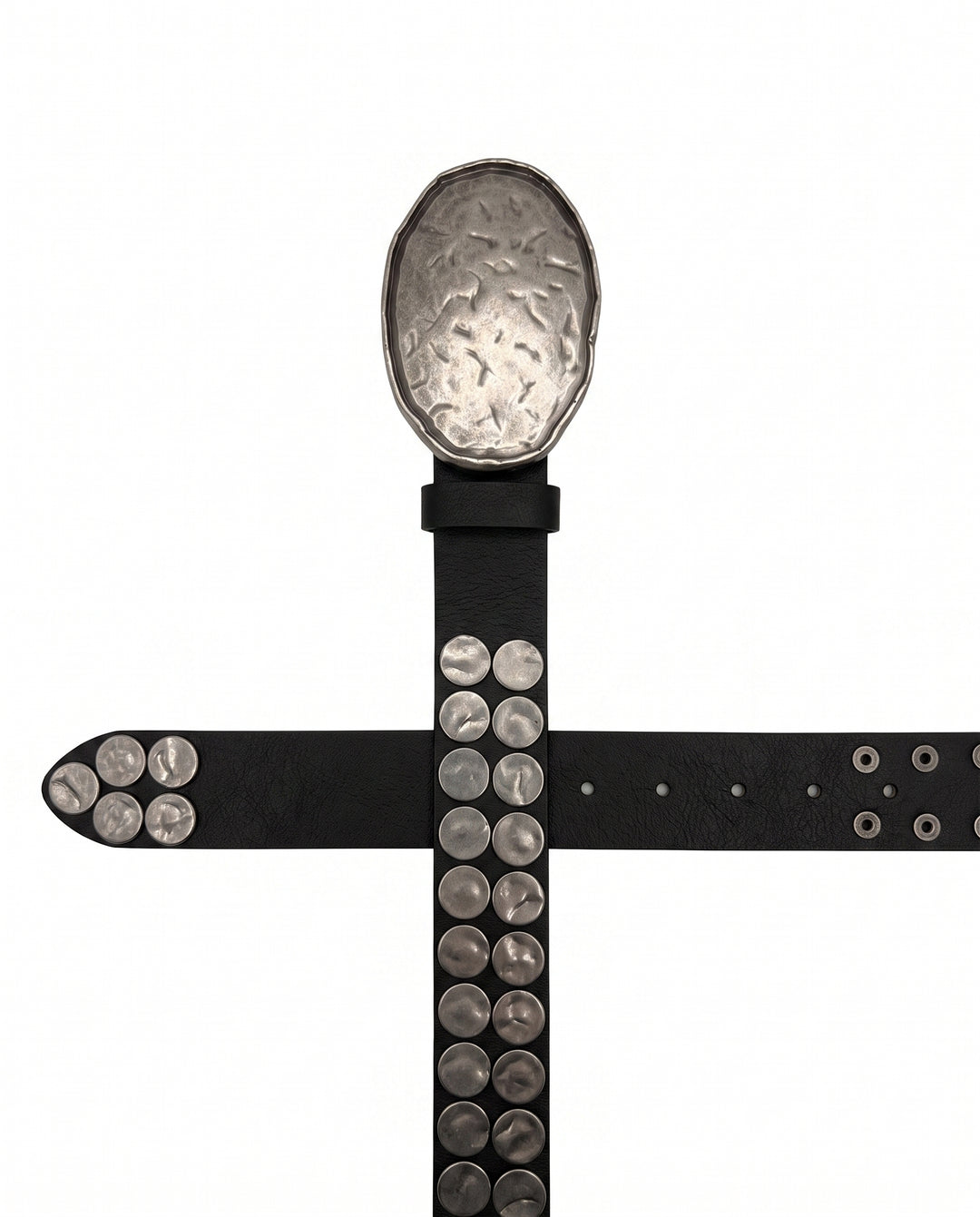 Studded Leather Belt na2940