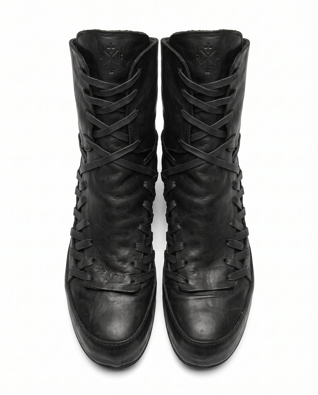 Leather Lace-up Boots na2964