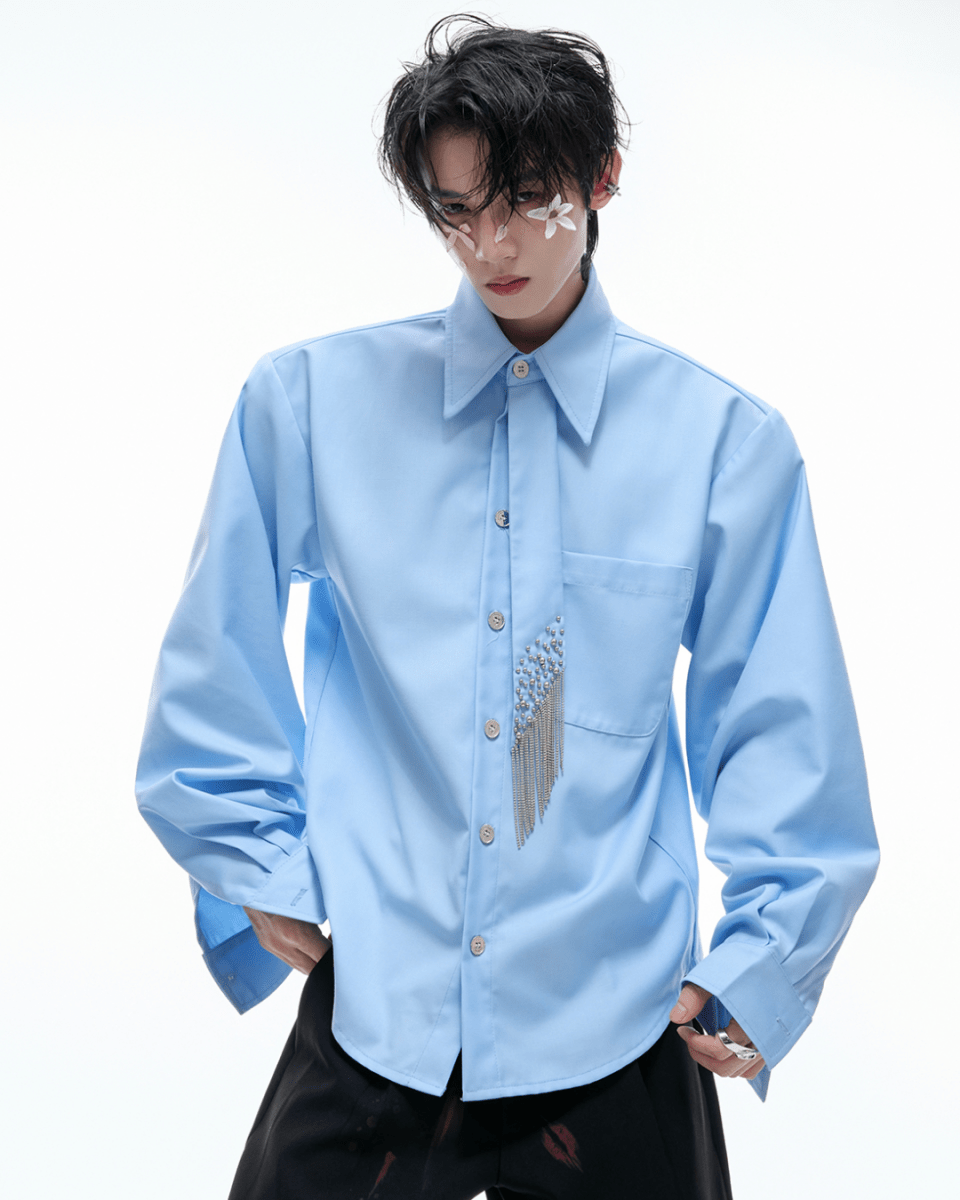 【ArguE CulturE】niche tie design shirt na2171